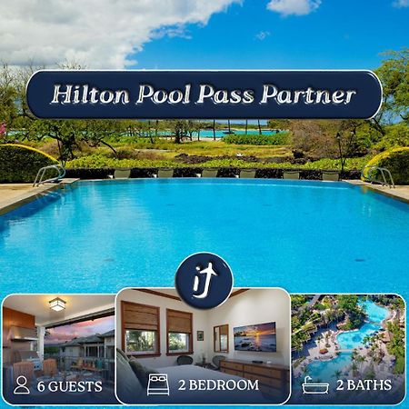 Villa Hilton Pool Pass Included, Kolea - Luxe Penthouse Waikoloa Esterno foto